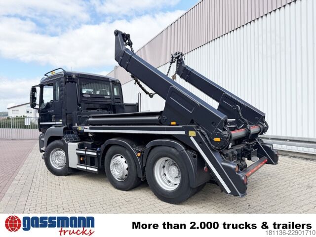 Tipper truck MAN TGS 26.400 6x2-4 BL, Vorlauflenk-/liftachse