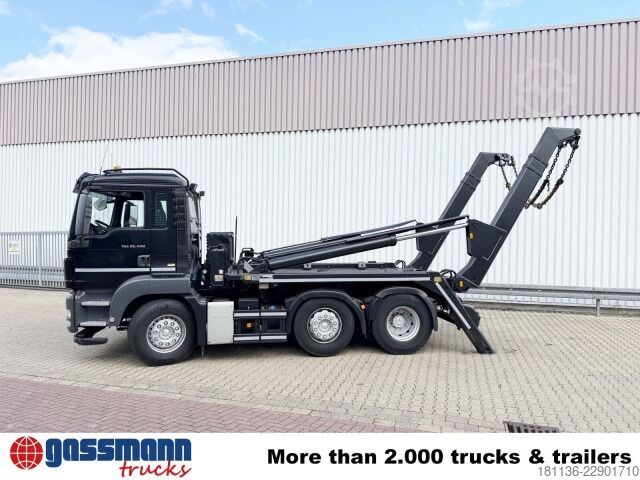 Tipper truck MAN TGS 26.400 6x2-4 BL, Vorlauflenk-/liftachse