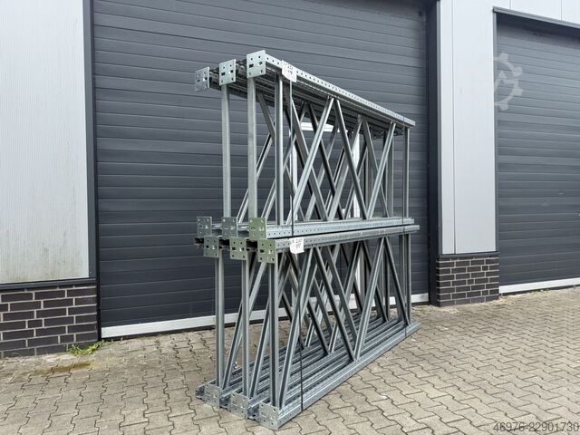 2500x1100 mm / column type: SR120|20 (META) Thyssen Multipal S Palettenregalständer Regalständer Regal