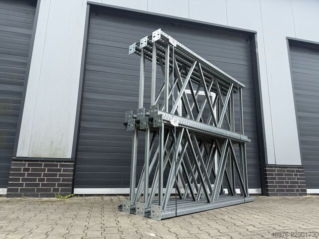 2500x1100 mm / column type: SR120|20 (META) Thyssen Multipal S Palettenregalständer Regalständer Regal