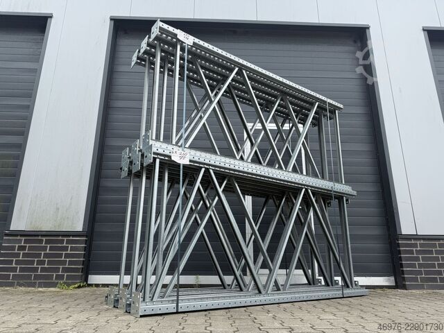 2500x1100 mm / column type: SR120|20 (META) Thyssen Multipal S Palettenregalständer Regalständer Regal