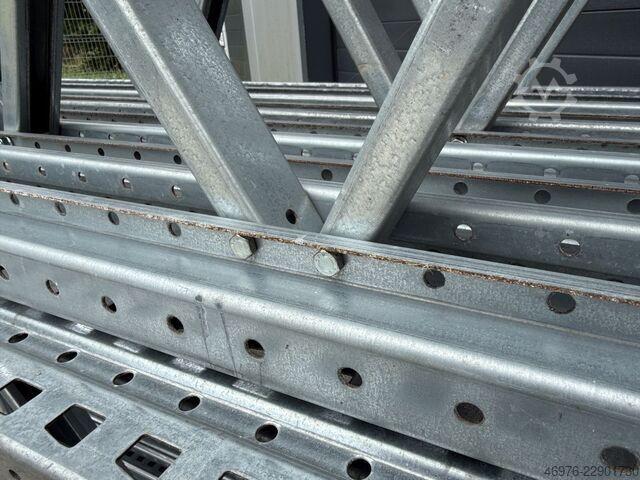 2500x1100 mm / column type: SR120|20 (META) Thyssen Multipal S Palettenregalständer Regalständer Regal