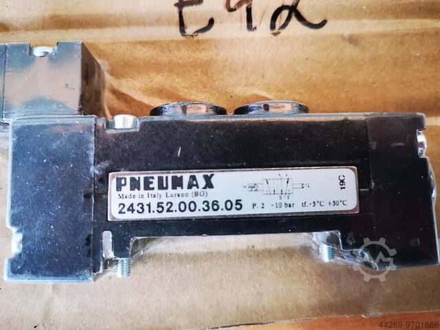 PNEUMAX 5/2-wege Magnetventil, Typ: 2431.52.00.... PNEUMAX 2431.52.00.36.05