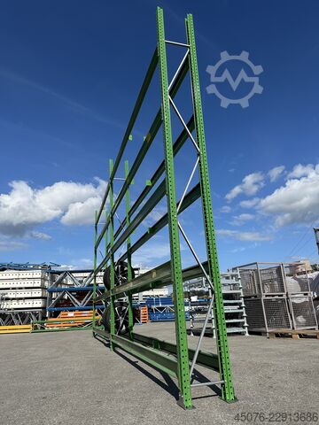 Reifenregal Voest 8,9 lfm, gebraucht VOEST-ALPINE Reifenregal
