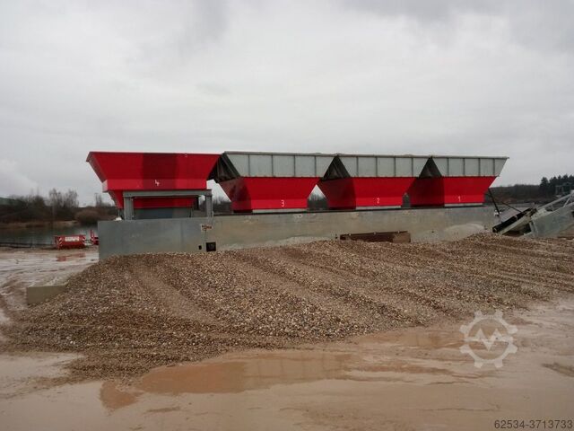 Saddle Mobile metering hopper aggregates Dosieranlagen-Dosiertechnik Sattelauflieger-Rad-Mobil Reihendoseur