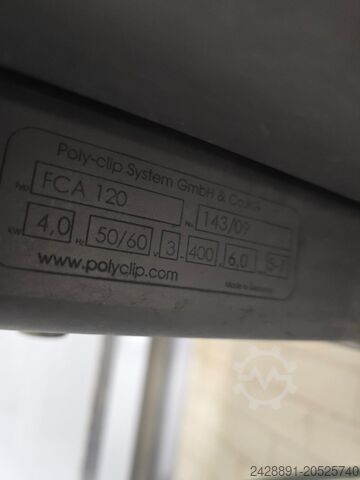 Automatic clipper Poly-clip FCA 120