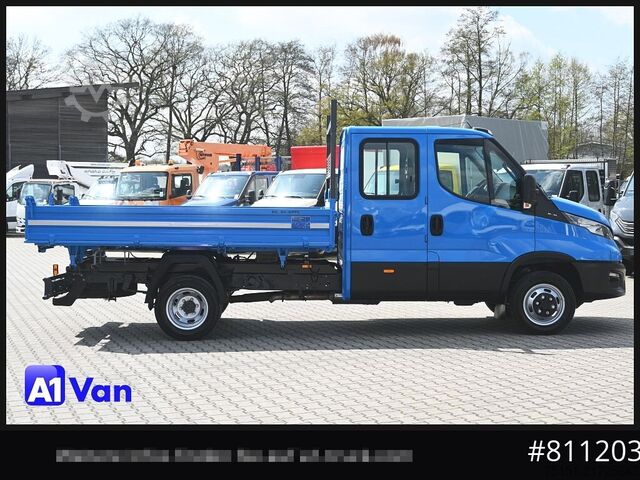 Tipper van IVECO Daily 50C16 Kipper Doka, AHK, Meiller, 3,0 Liter