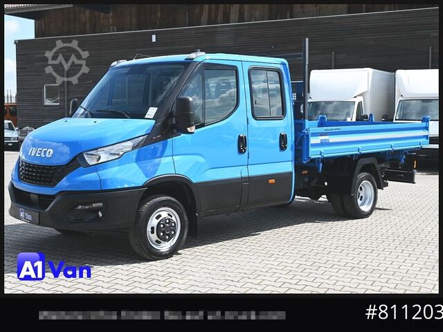 Tipper van IVECO Daily 50C16 Kipper Doka, AHK, Meiller, 3,0 Liter