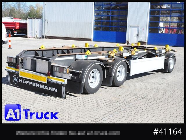Hooklift trailer HUEFFERMANN HMA 28.76 Absetzanhänger, Frontbeladung