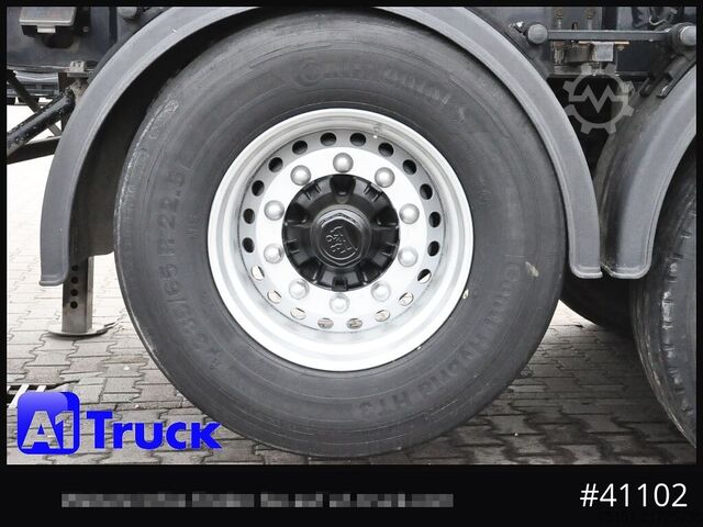 Tipper semitrailer LANGENDORF SKA 24/30, Alukippmulde 30m³, Liftachse, Podest,