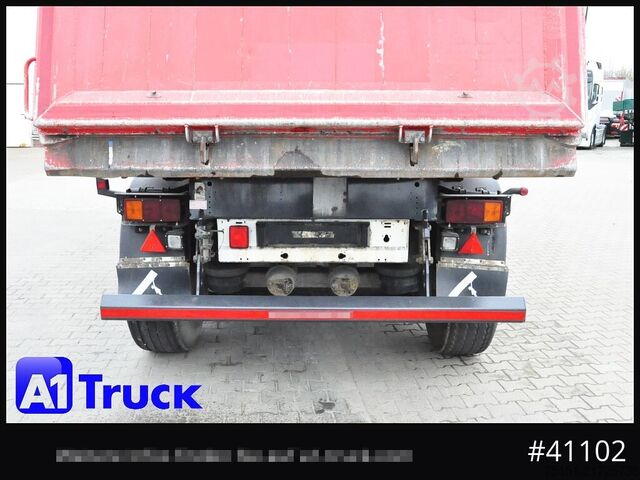 Tipper semitrailer LANGENDORF SKA 24/30, Alukippmulde 30m³, Liftachse, Podest,