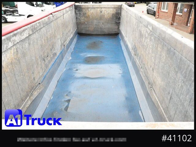Tipper semitrailer LANGENDORF SKA 24/30, Alukippmulde 30m³, Liftachse, Podest,