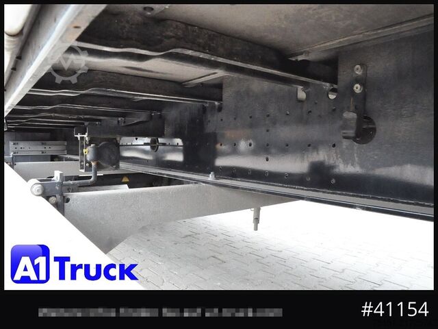 Open semitrailer with tarp KRONE SD, Tautliner Mega, Liftachse, 3 x vorhanden