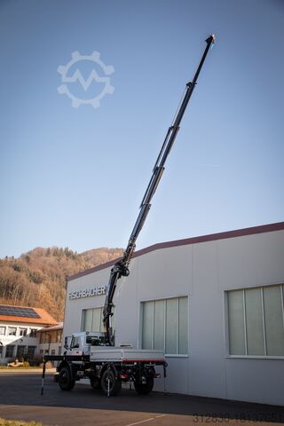 Kranimog Sondermodell KARL mit HMF 1620 Kranimog  Unimog U5023 Sondermodell KARL mit HMF 1620