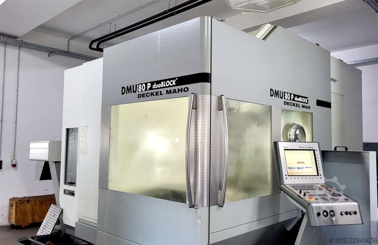 Machining Center - Universal DECKEL DMU 80 P duoBLOCK