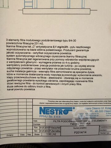 Stationary extraction system Nestro 371009SEW