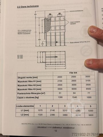Stationary extraction system Nestro 371009SEW