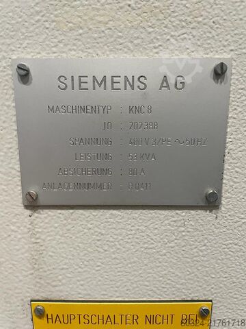 Drehmaschine - zyklengesteuert MONFORTS KNC 8 S - 3000