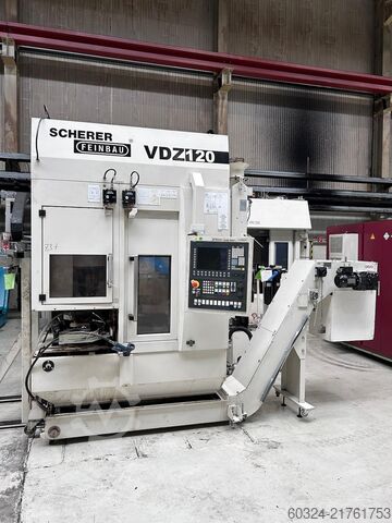 CNC - Drehzentrum - vertikal SCHERER FEINBAU VDZ 120 rechts