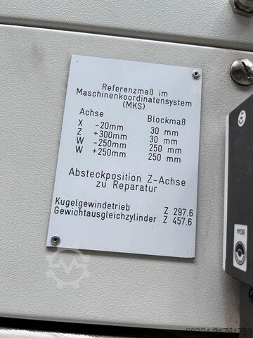 CNC - Drehzentrum - vertikal SCHERER FEINBAU VDZ 120 rechts