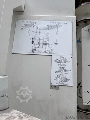 CNC - Drehzentrum - vertikal SCHERER FEINBAU VDZ 120 rechts