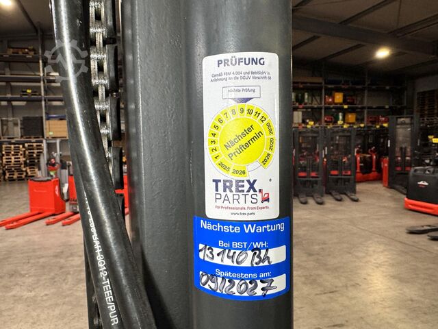 2011 service + safety inspection (UVV) valid until 09/2027 Linde E25L