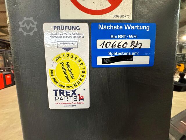2015 Service + UVV 02/2027 9.926 Stunden Linde H25D