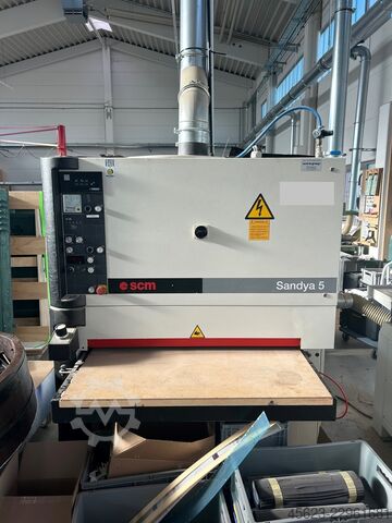 Wide belt sander, available Dec. 2026 SCM Sandya 5 RCS