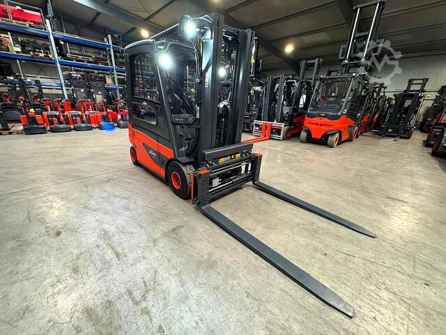 2018 serviced + safety inspection (UVV) valid until 02/2027, 12,087 operating hours Linde E25L