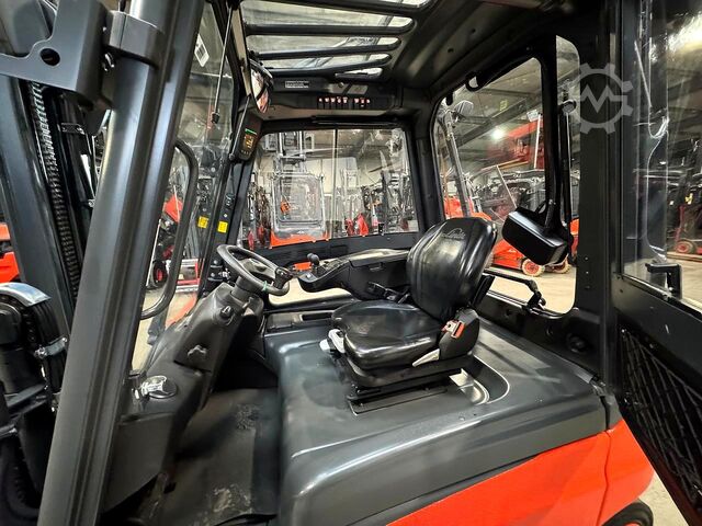 2018 serviced + safety inspection (UVV) valid until 02/2027, 12,087 operating hours Linde E25L