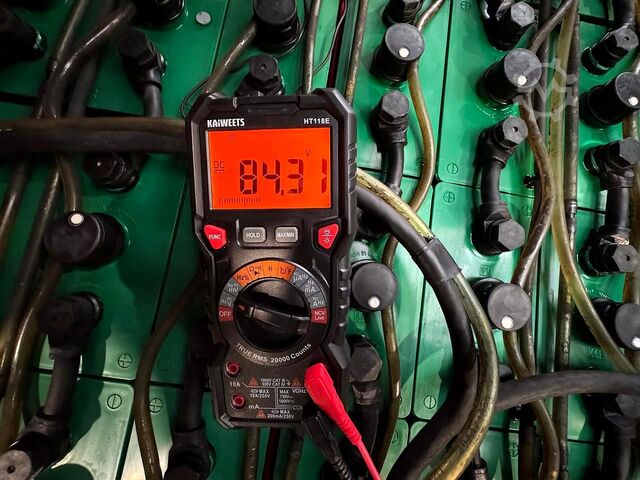 2018 serviced + safety inspection (UVV) valid until 02/2027, 12,087 operating hours Linde E25L