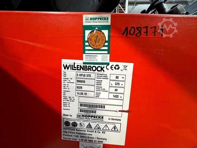2018 serviced + safety inspection (UVV) valid until 02/2027, 12,087 operating hours Linde E25L