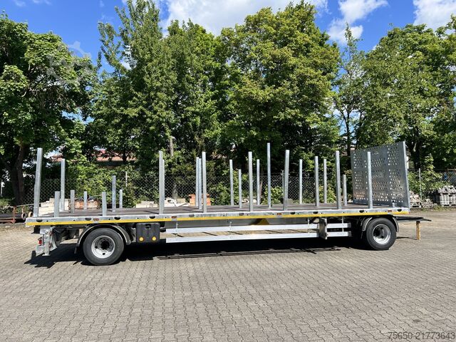 Open trailer Möslein T 2 Plato 7,60 m  2 Achs Jumbo- Plato- Anhänger Mega