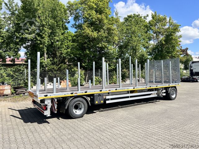 Open trailer Möslein T 2 Plato 7,60 m  2 Achs Jumbo- Plato- Anhänger Mega