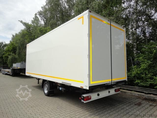 Box trailer Möslein EK 1- D 7,3  1 Achs Kofferanhänger Durchladen, Neufahrzeug