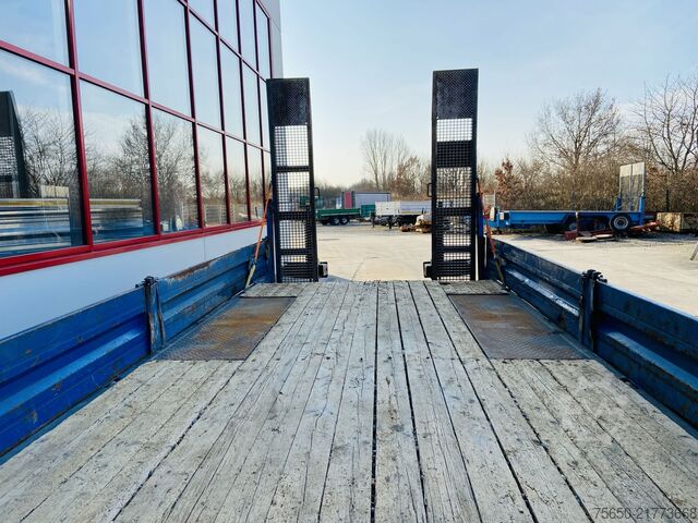 Low loader trailer  tt  Tandemtieflader