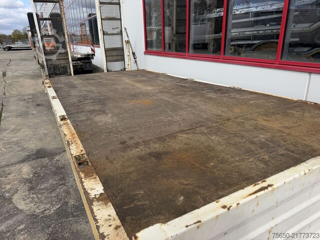 Low loader trailer Blomenroehr 688/18000  19 t Tandemtieflader, wenig Benutzt