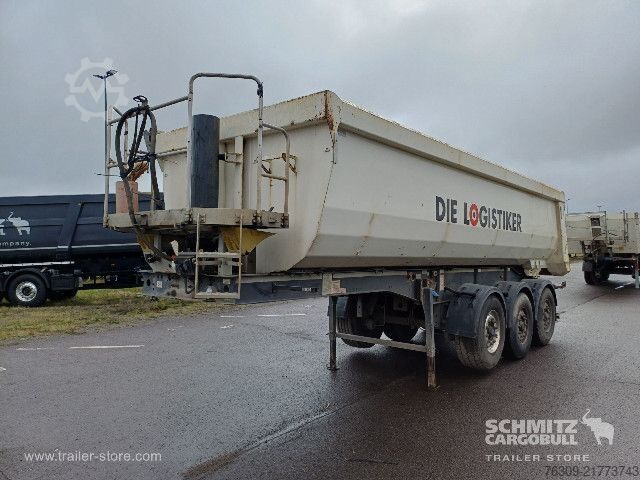 Tipper semitrailer Langendorf Kipper Stahlrundmulde 24m³