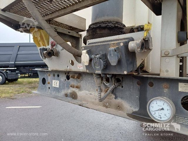 Tipper semitrailer Langendorf Kipper Stahlrundmulde 24m³