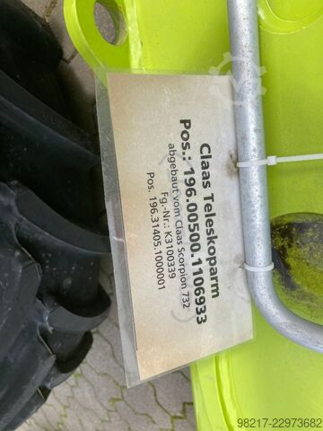 CLAAS Teleskoparm für Scorpion 732 CLAAS Teleskoparm für Scorpion 732