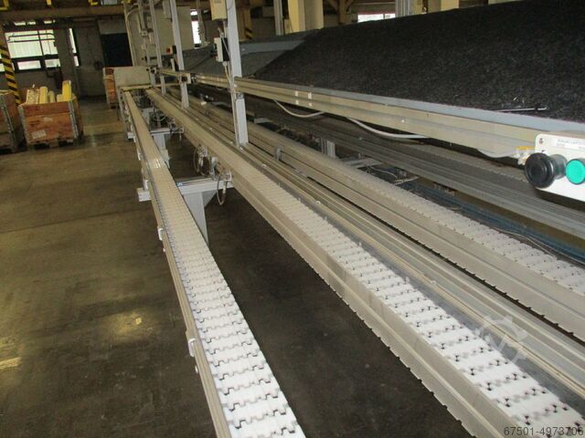 Chain conveyor system 600m !! FLEXLINK Aluminium-Fördersysteme Kunststoffkettenförderer