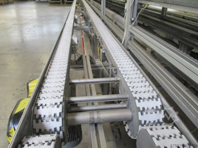 Chain conveyor system 600m !! FLEXLINK Aluminium-Fördersysteme Kunststoffkettenförderer