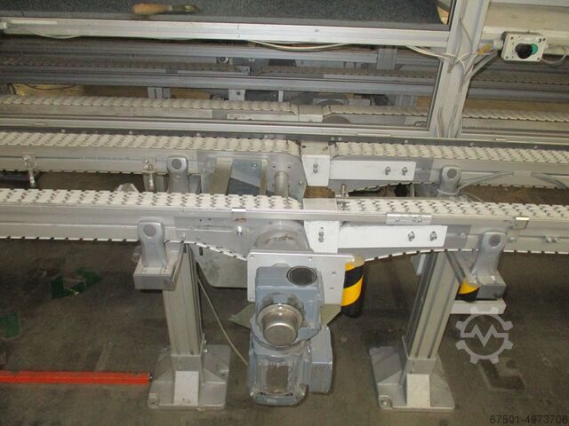 Chain conveyor system 600m !! FLEXLINK Aluminium-Fördersysteme Kunststoffkettenförderer