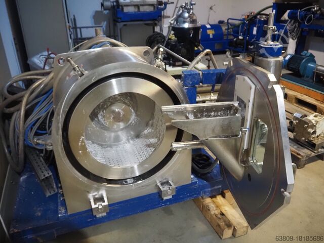 Peeling centrifuge pharma and chemicals KRETTEK (NO KRAUS MAFFEI , HEINKEL ) PROCENT P63B centrifuge , decanter