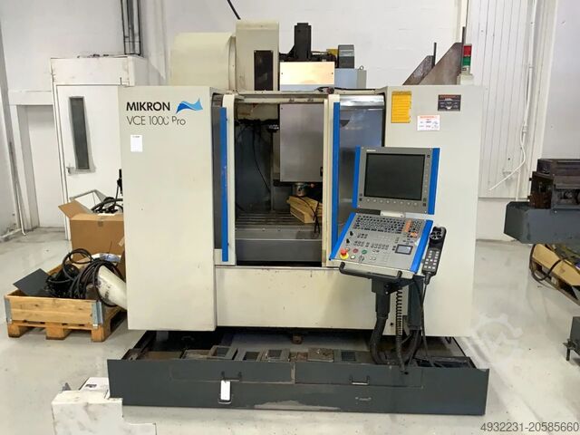Vertical machining center Mikron VCE 1000