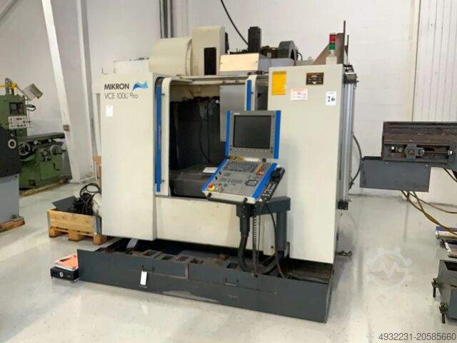 Vertical machining center Mikron VCE 1000