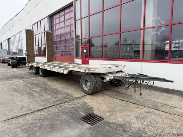 Tieflader Anhänger Müller Mitteltal T3  3 Achs Tiefladeranhänger