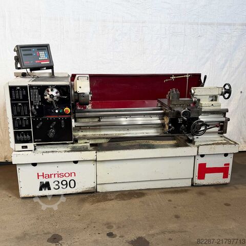 Center lathe Used Harrison M390 Gap Bed Centre Lathe