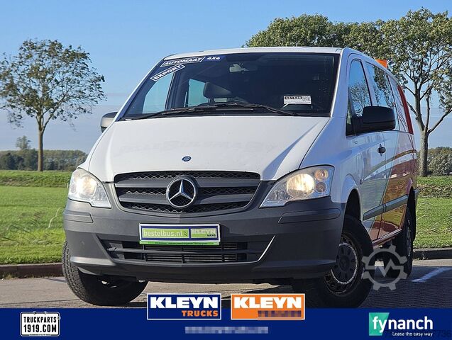 MERCEDES-BENZ VITO 116 L2 dubbele cabine 4x4 ac automaat standkachel MERCEDES-BENZ VITO 116 L2 dubbele cabine 4x4 ac automaat stan...