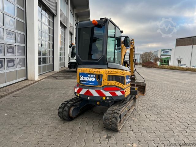 Mini excavator XCMG XE27E / Löffelpaket / HS03 / nur 727h! /2022